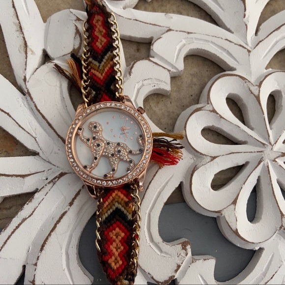 Jewelry - Bling Cougar Bracelet Watch